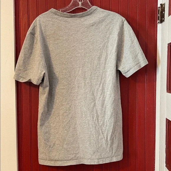 Vintage 90s Champion Crewneck T Shirt L Grey Short Sleeves Heavy Weight Cotton S - Picture 3 of 7